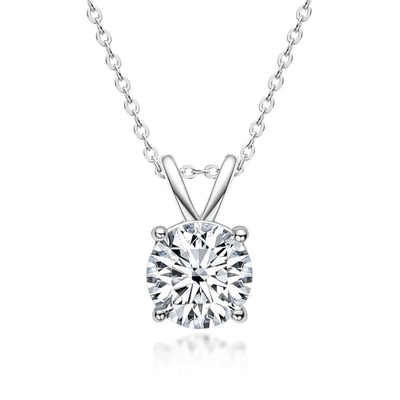 925 สตอร์ลิง เงิน Pendant สําหรับเด็กผู้หญิง 18K ทองเหลือง