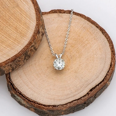 925 สตอร์ลิง เงิน Pendant สําหรับเด็กผู้หญิง 18K ทองเหลือง