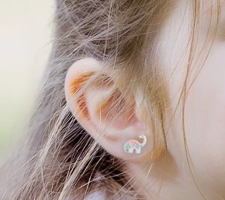 สีหลากหลาย กล่องไดโนเสาร์ 925 เงินสเตอร์ลิง สําหรับเด็กผู้หญิง