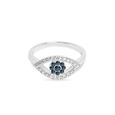 ขนาดที่กําหนดเอง 925 สเตอร์ลิง เงินตัด ปาเวอ สีทองคํา 18K
