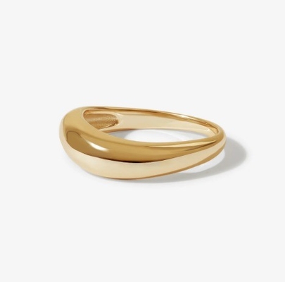 US5-US10 925 สเตอร์ลิง เงินทอง แหวนสะสม 18K ทองคํา