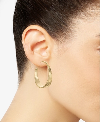 ODM ทองแดงสกัดเหล็ก หูหูสัดส่วนกลาง 14k ทองหูสัดส่วนกลาง