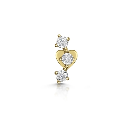 OEM Constella Stud Earrings 925 18k สีขาวทองคํา Stud Earrings
