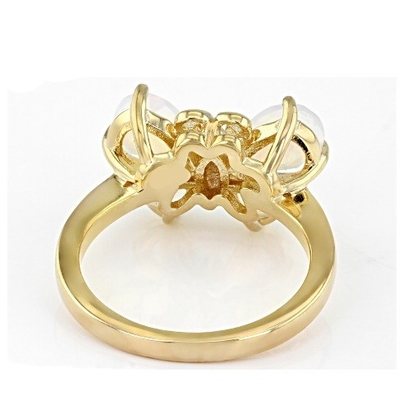เครื่องประดับอร่อย สีหลากหลาย อีธิโอเปียน โอปัล ห้อยกระพริก 18k ทองเหลือง มากกว่าเงินสเตรลิ่ง