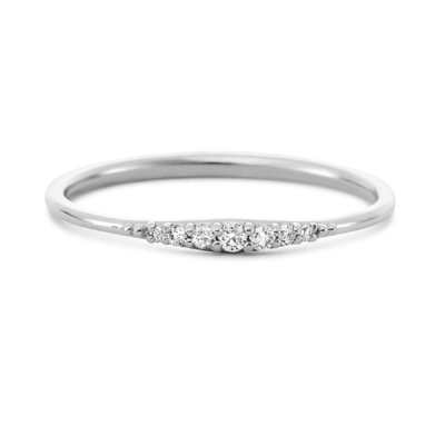 เพียงแค่ 14K ทองคํา Plated ทําด้วยมือ Stacking นุ่ม 925 สเตอร์ลิงเงินแหวน