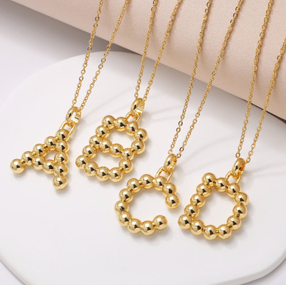 บับเบิ้ล จดหมายส่วนบุคคล แฟชั่น Pendants เครื่องประดับ