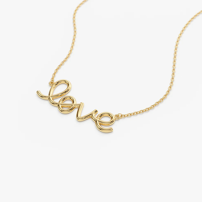 925 สเตอร์ลิงสเตอร์ลิงสิลเวอร์ 14K โกลด์โคลติ้งรัก Pendant Necklace สําหรับผู้หญิง ของขวัญวันวาเลนไทน์