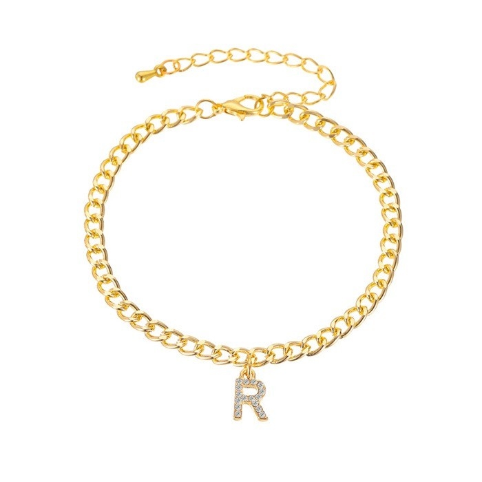 เครื่องแขนเทนนิสแบบบุคคลบุคคล 18K ทองคํา โฟชั่น ทองแดง คูบา Link Chain