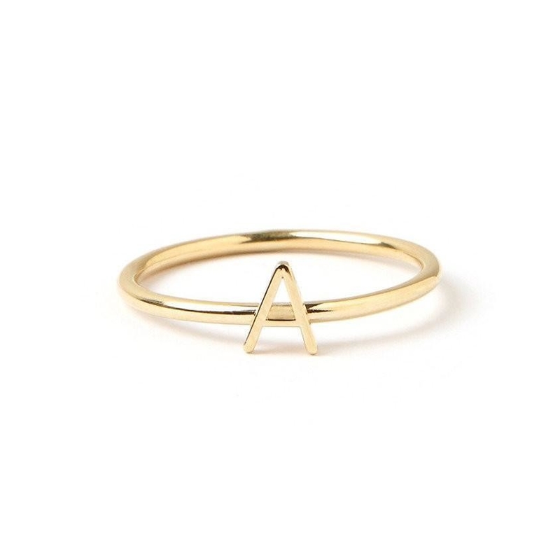 สายด่วนทองคํา 14K มินิจอเรท 925 สเตอร์ลิงเงินแหวนสําหรับผู้หญิง