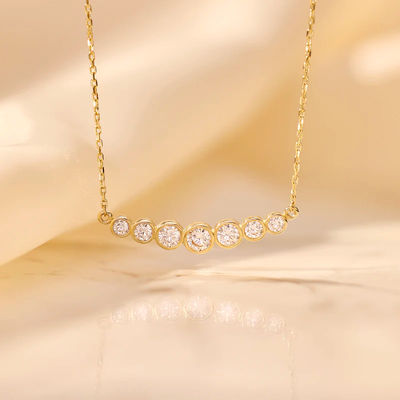 มินิมาลิสต์ 925 สเตอร์ลิง เงินเทนนิส Pendant Necklaces สําหรับผู้หญิง