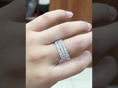 Eternity Band แหวนหมั้นขายดีสําหรับผู้หญิง