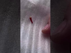 แหวนเงินสเตอร์ลิง 925 เคลือบอีนาเมลสีชมพู 18k สำหรับผู้หญิงและเด็กผู้หญิง