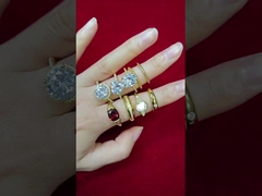 925 สตอร์ลิง เงิน 4 มม CZ Eternity Band แหวน สะอาดต่อสิ่งแวดล้อม ใช่ Plating Rose Gold